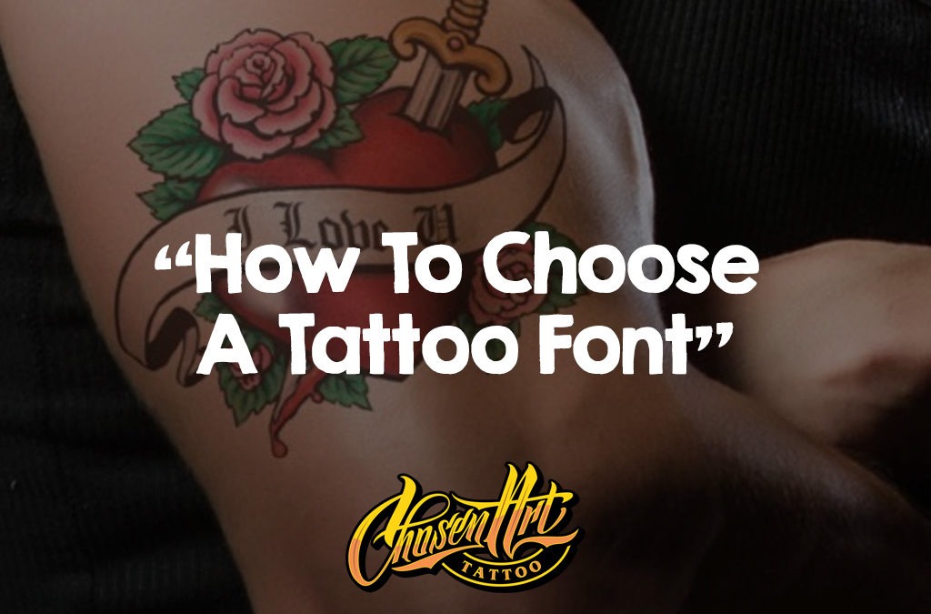 How to Choose a Tattoo Font