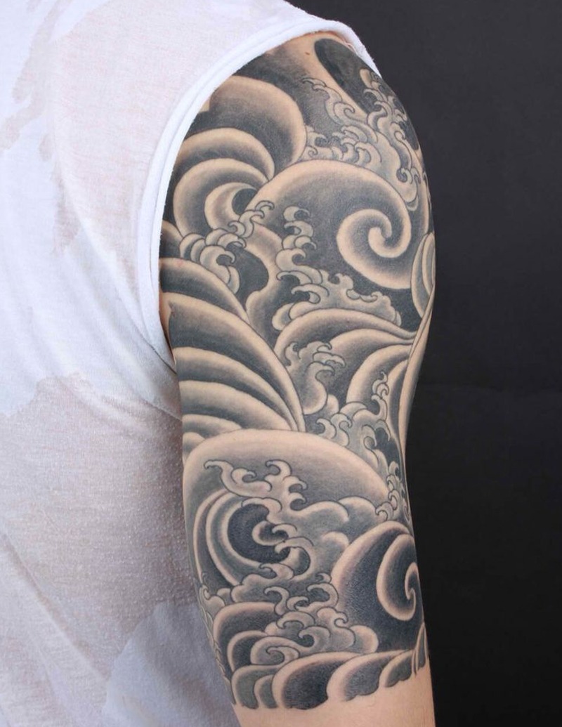 What are some suggestions for an ocean storm tattoo that dont feel  aggressive or harsh  Quora