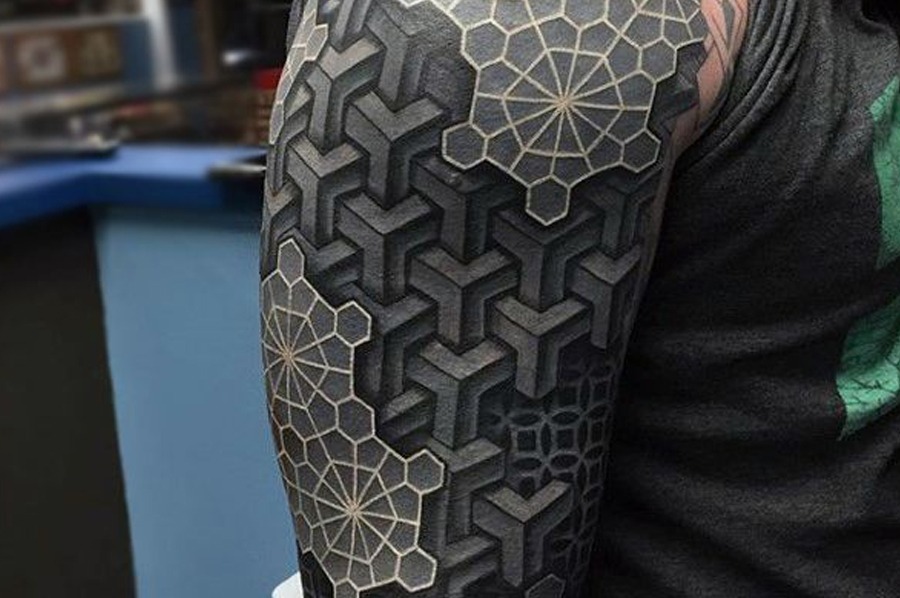 White on Black Tattoo: You can tattoo white over black • Tattoodo