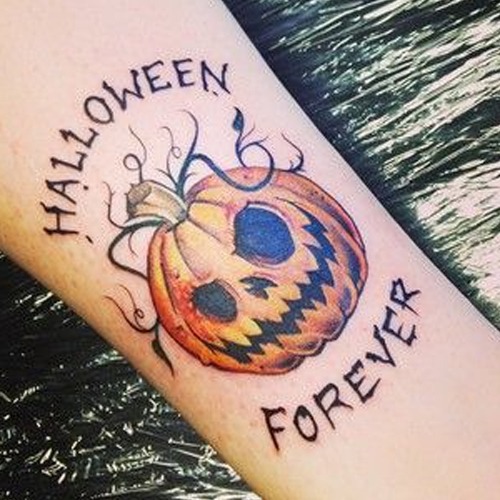 Jack O Lantern Tattoos - Halloween Tattoos - Chosen Art Tattoo