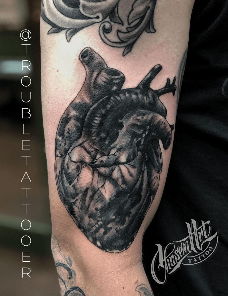 Memorial Tattoo by Eric Jones - Chosen Art Tattoo V2
