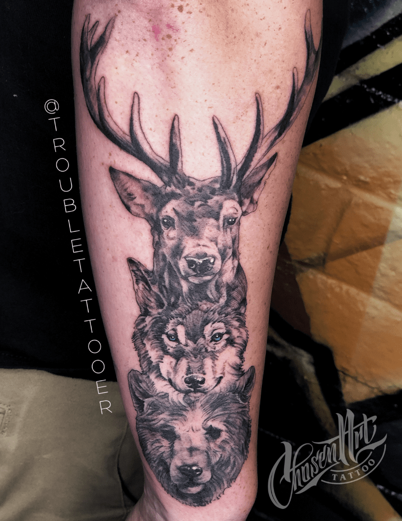 Memorial Tattoo by Eric Jones - Chosen Art Tattoo V2